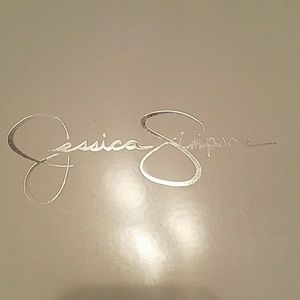 Jessica Simpson black/taupe/ Victorian lace heels